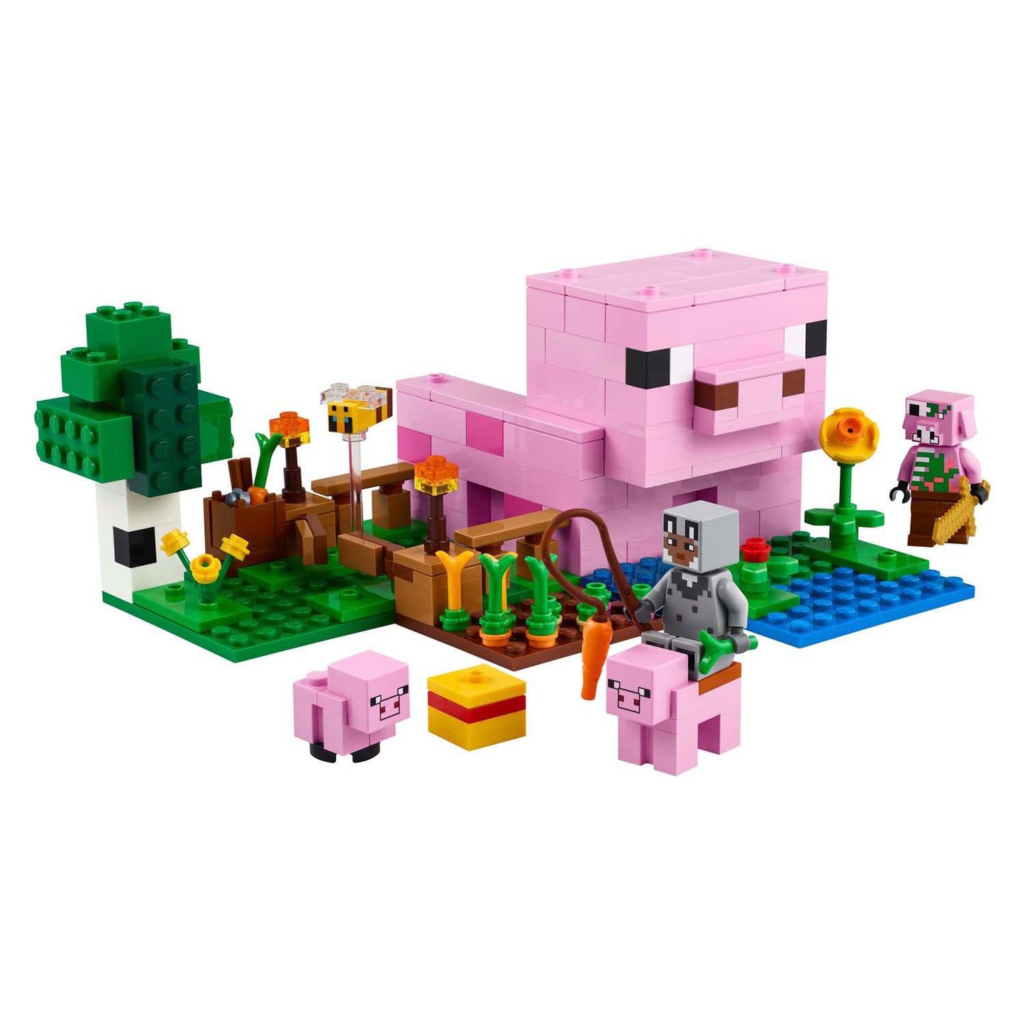LEGO minecraft 21268 het huis van het biggetje