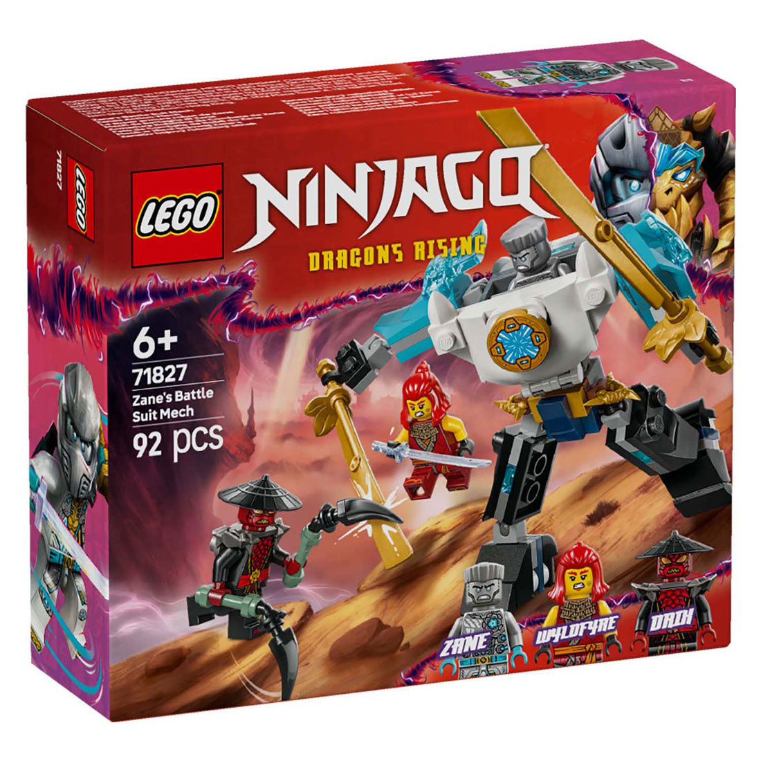 LEGO ninjago 71827 zane's strijdmecha