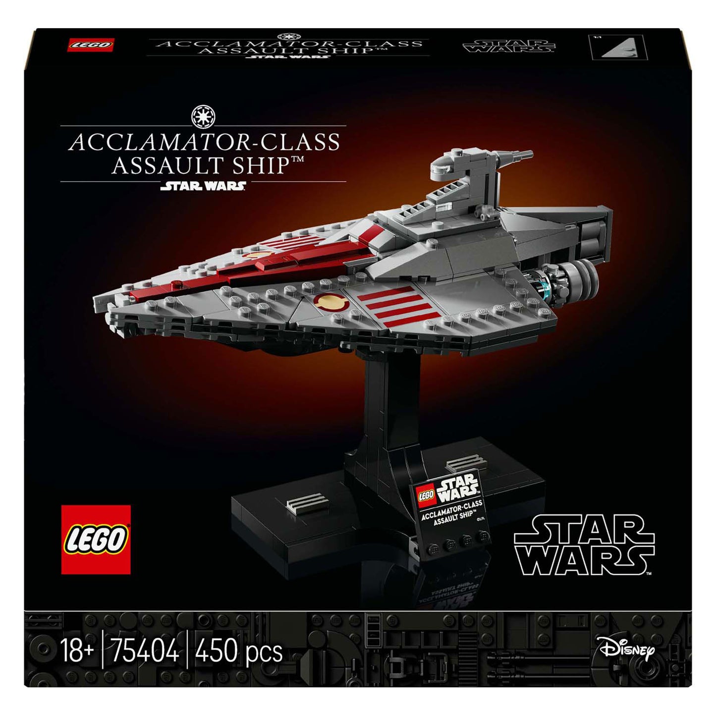 LEGO star wars 75404 acclamator-class assault ship