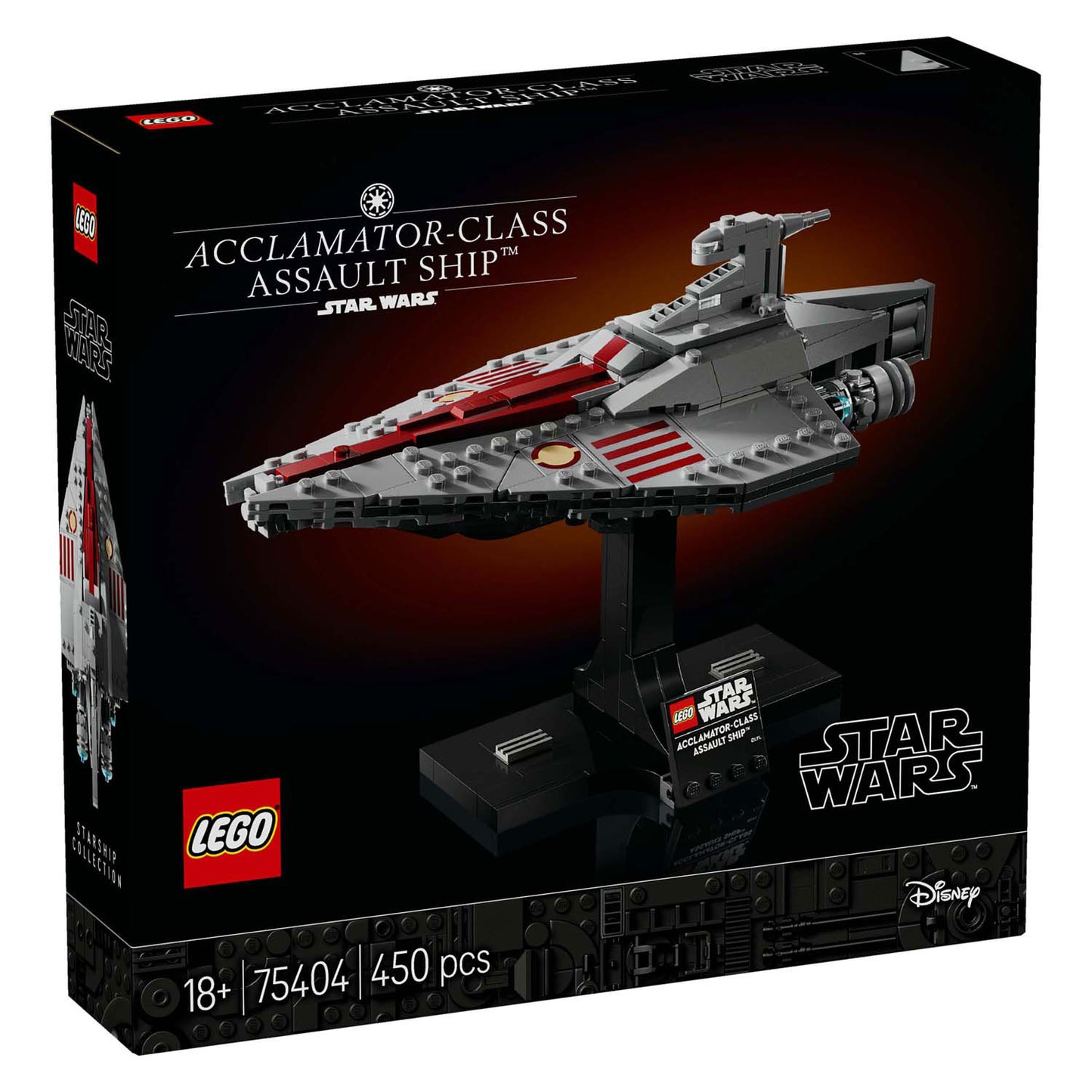 LEGO star wars 75404 acclamator-class assault ship