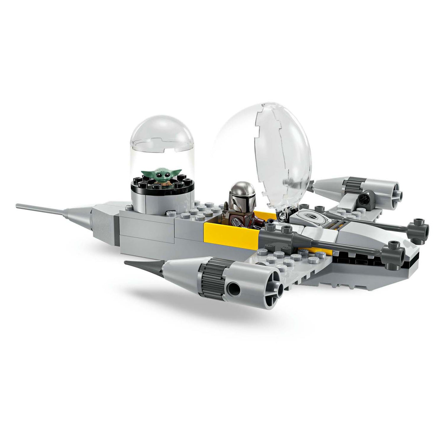 LEGO star wars 75410 mando en grogu's n-1 starfighter