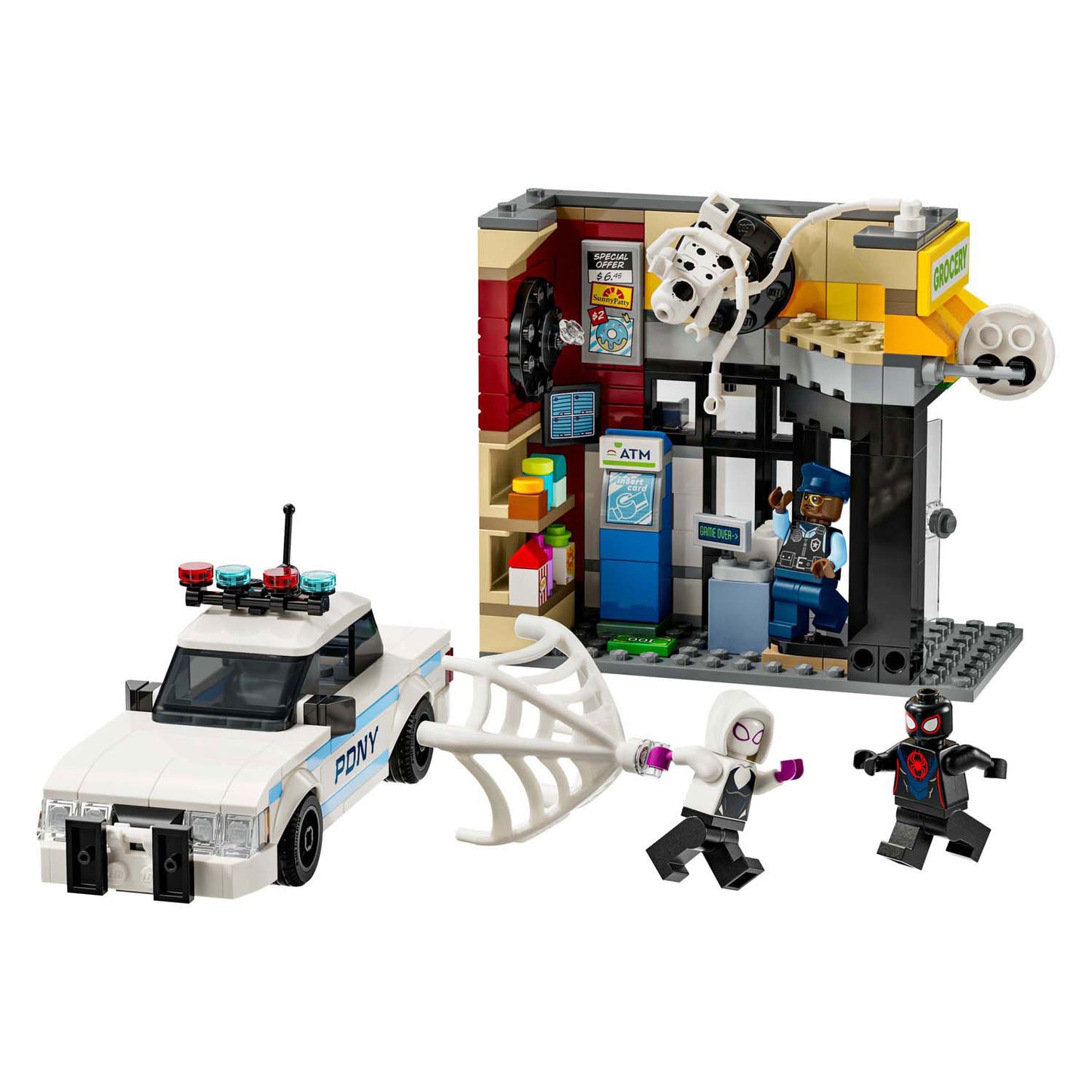 LEGO super heroes 76311 spider-verse: miles morales vs. de spot