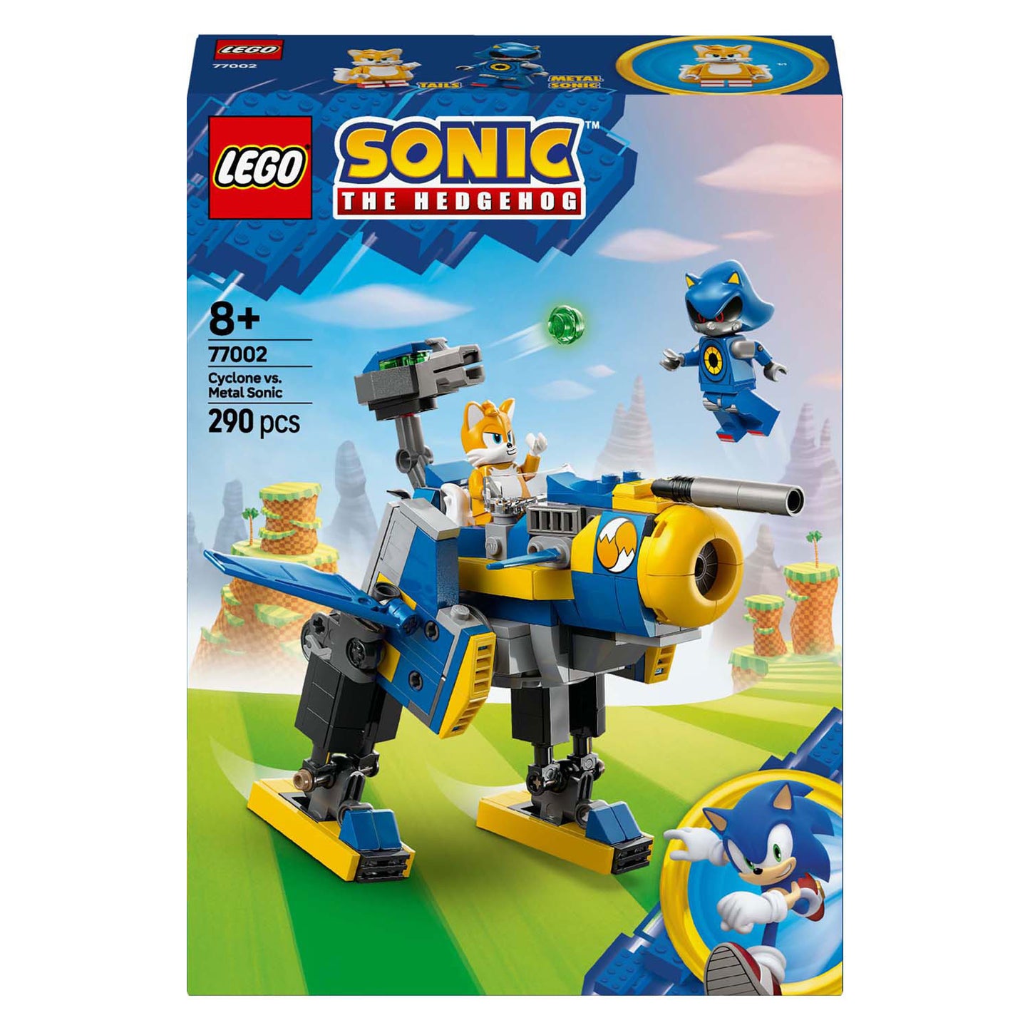 LEGO sonic the hedgehog 77002 cyclone vs. metal sonic