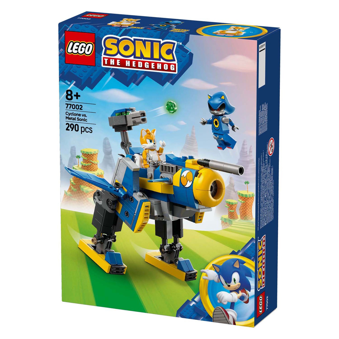 LEGO sonic the hedgehog 77002 cyclone vs. metal sonic