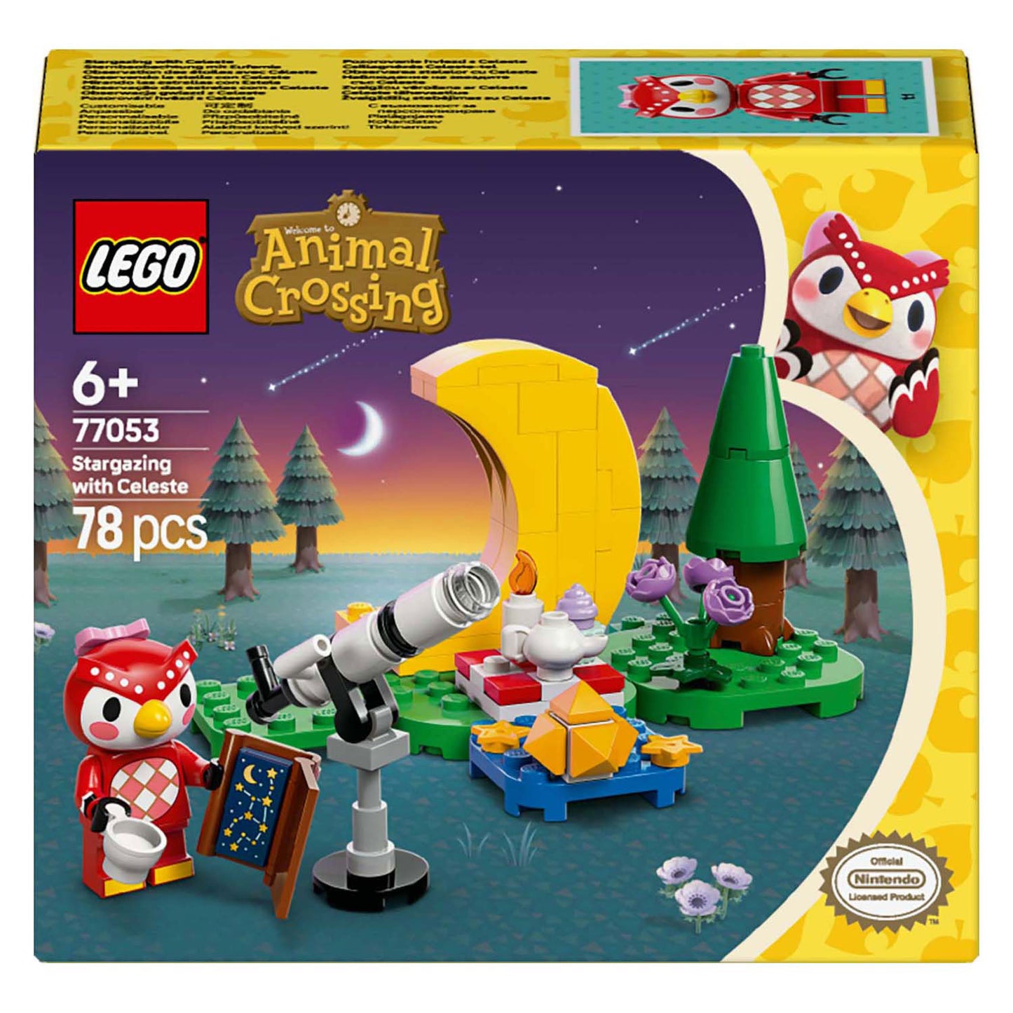 LEGO animal crossing sterrenkijken met celeste - 77053