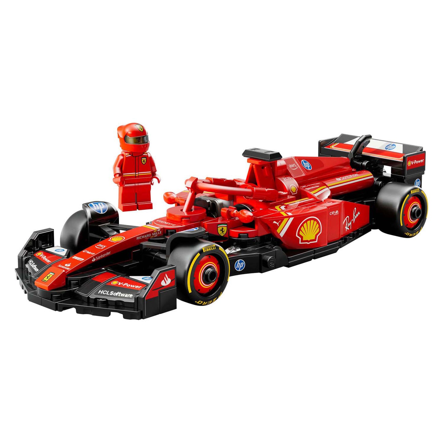 LEGO speed champions 77242 ferrari sf-24 f1 racewagen