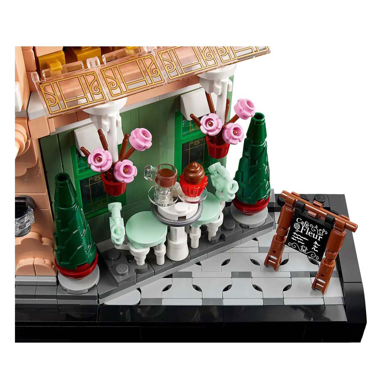 LEGO icons - frans café constructiespeelgoed (10362)