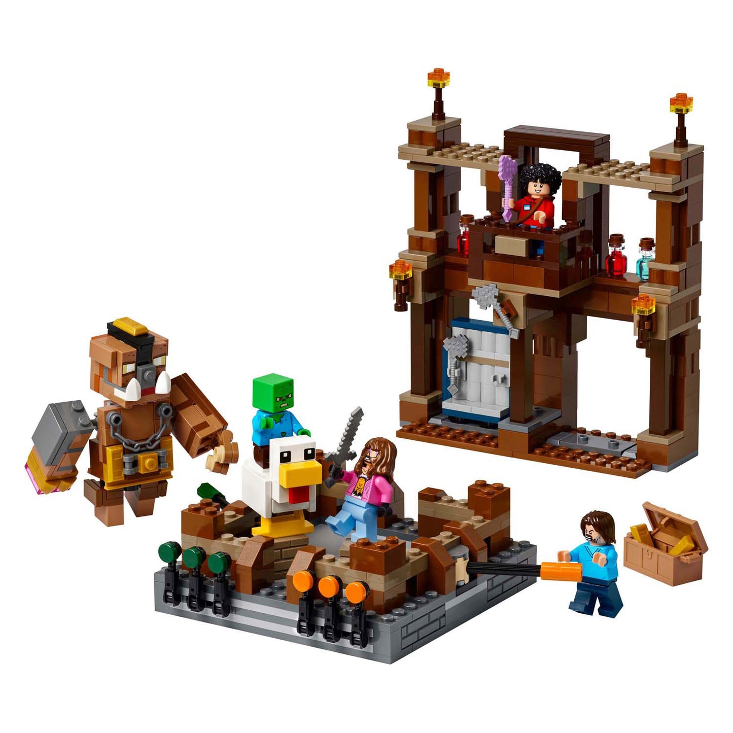 LEGO minecraft 21272 de arena bij het boslandhuis