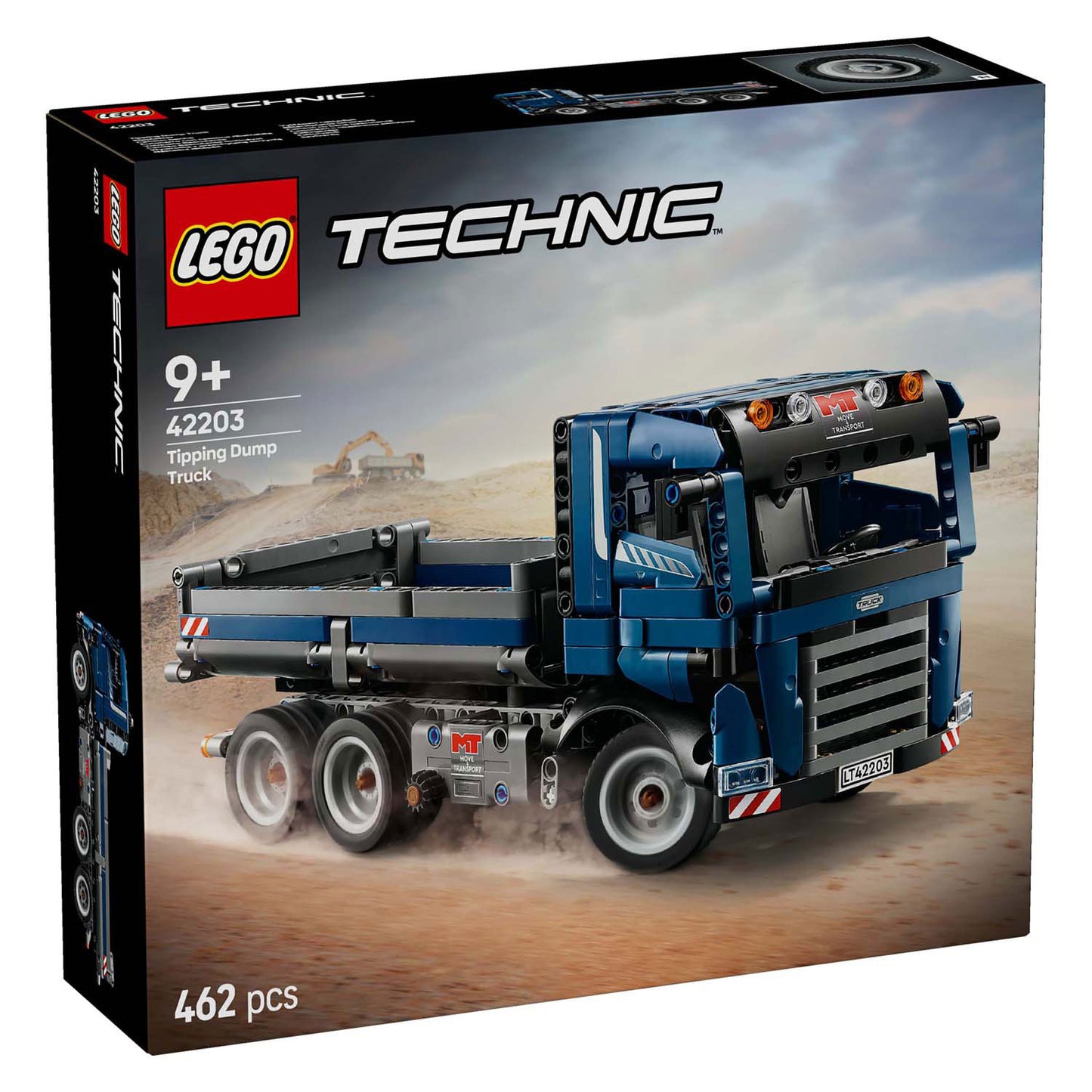 LEGO technic 42203 vrachtwagen met kiepfunctie