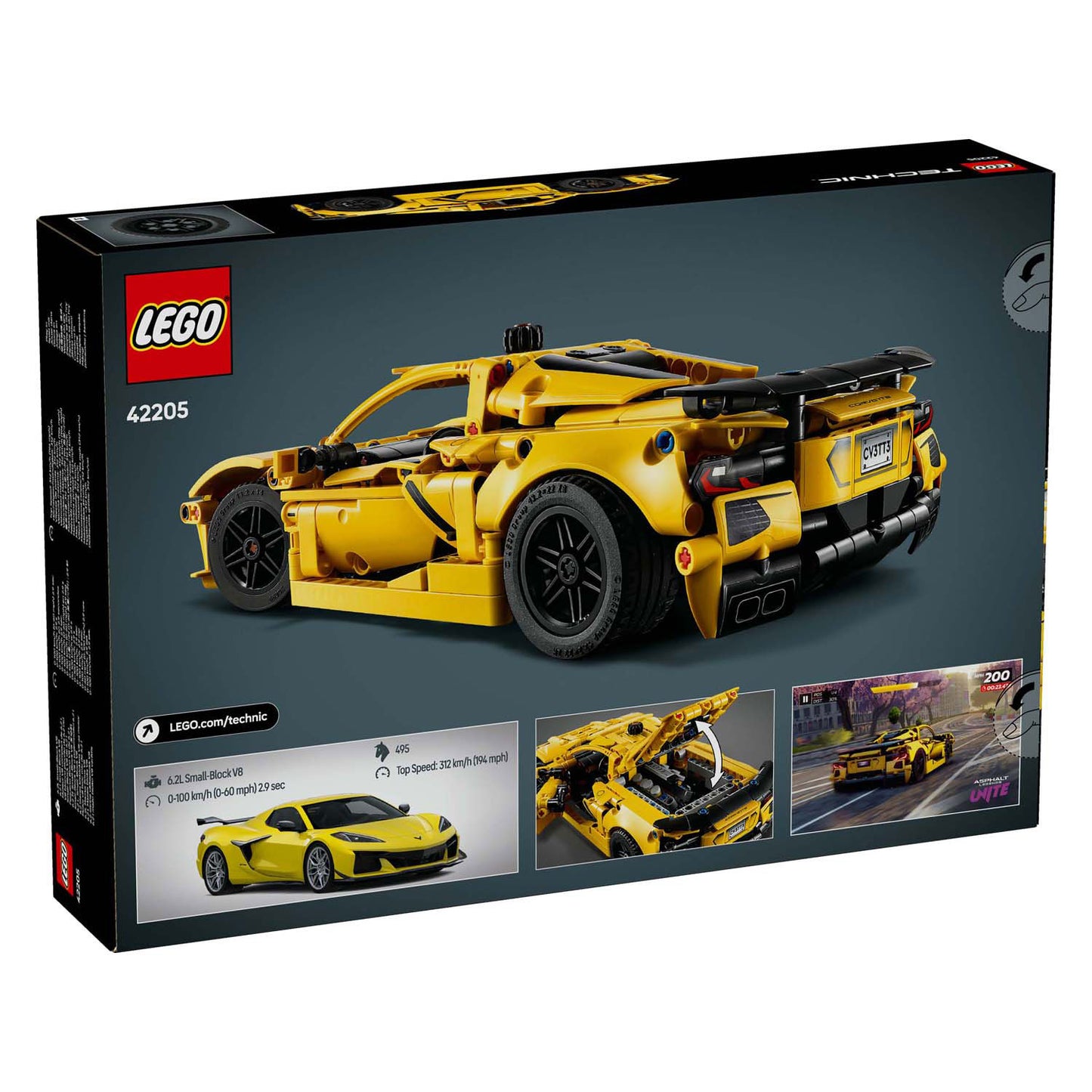LEGO technic 42205 chevrolet corvette stingray