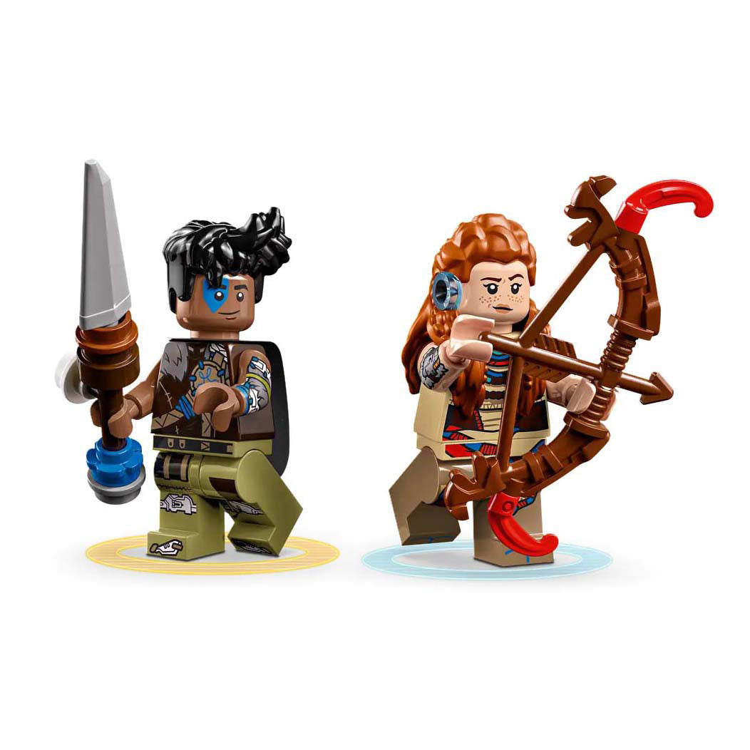 LEGO horizon adventures - aloy en varl vs. shell-walker en sawtooth constructiespeelgoed (77037)