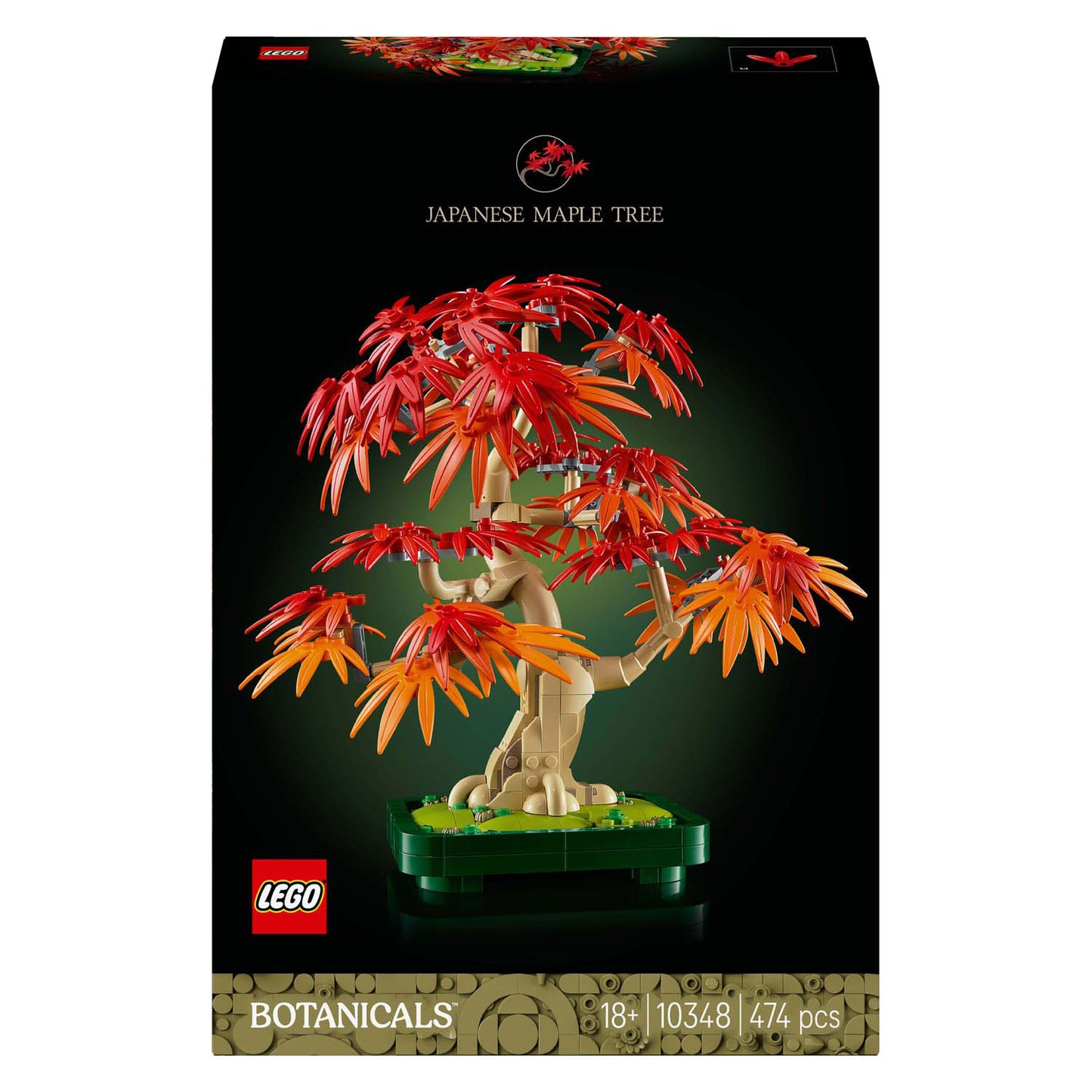 LEGO the botanical collection - japanse esdoorn bonsaiboompje constructiespeelgoed (10348)