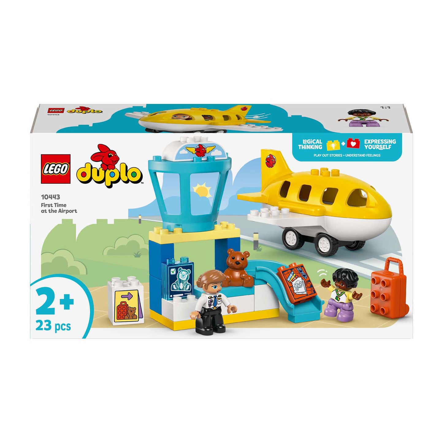 LEGO ® duplo® stad voor het eerst op het vliegveld - 10443