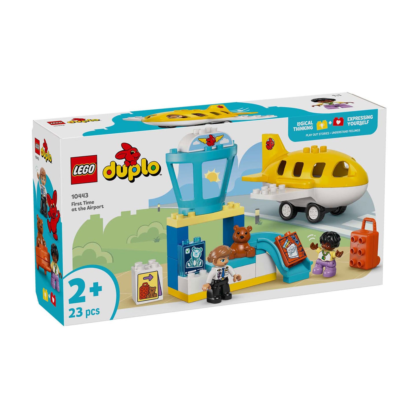 LEGO ® duplo® stad voor het eerst op het vliegveld - 10443