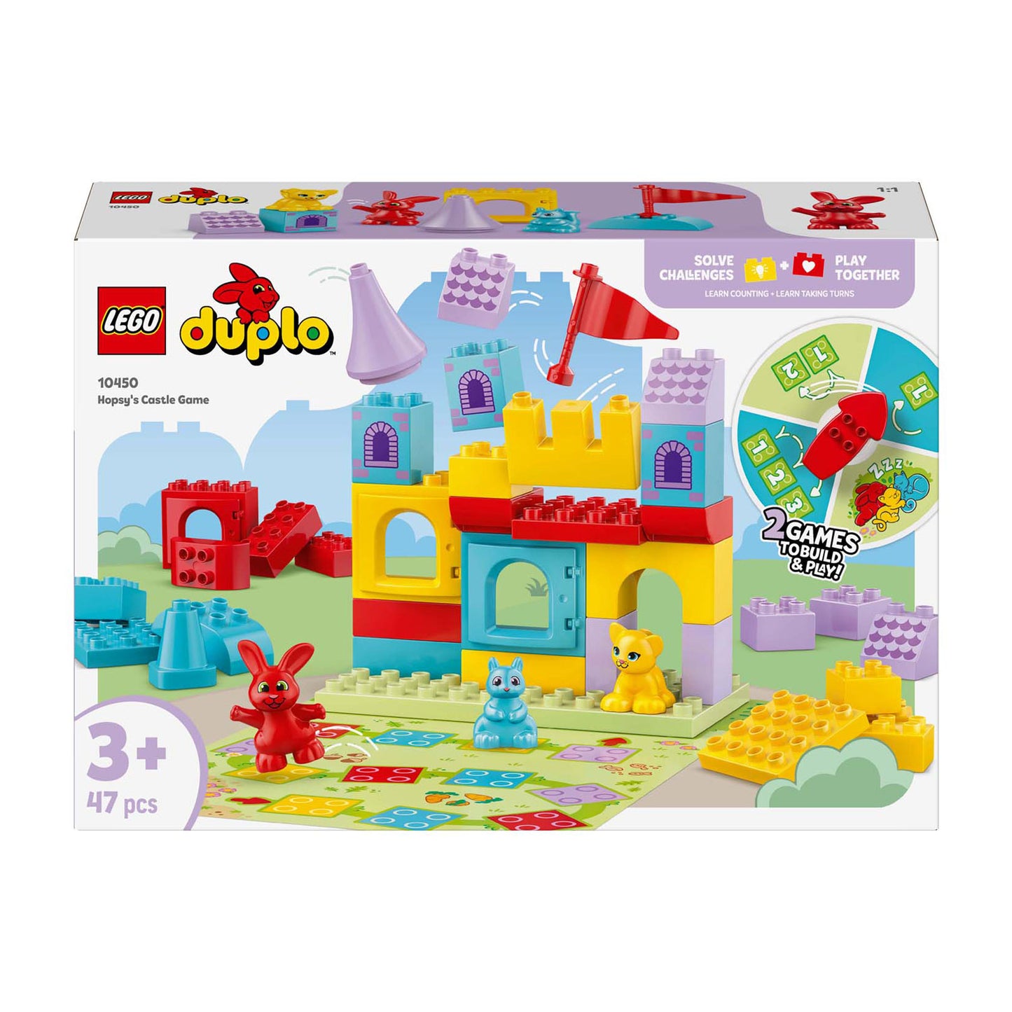 LEGO duplo hopsy's kasteelspel educatief speelgoed bordspel - 10450