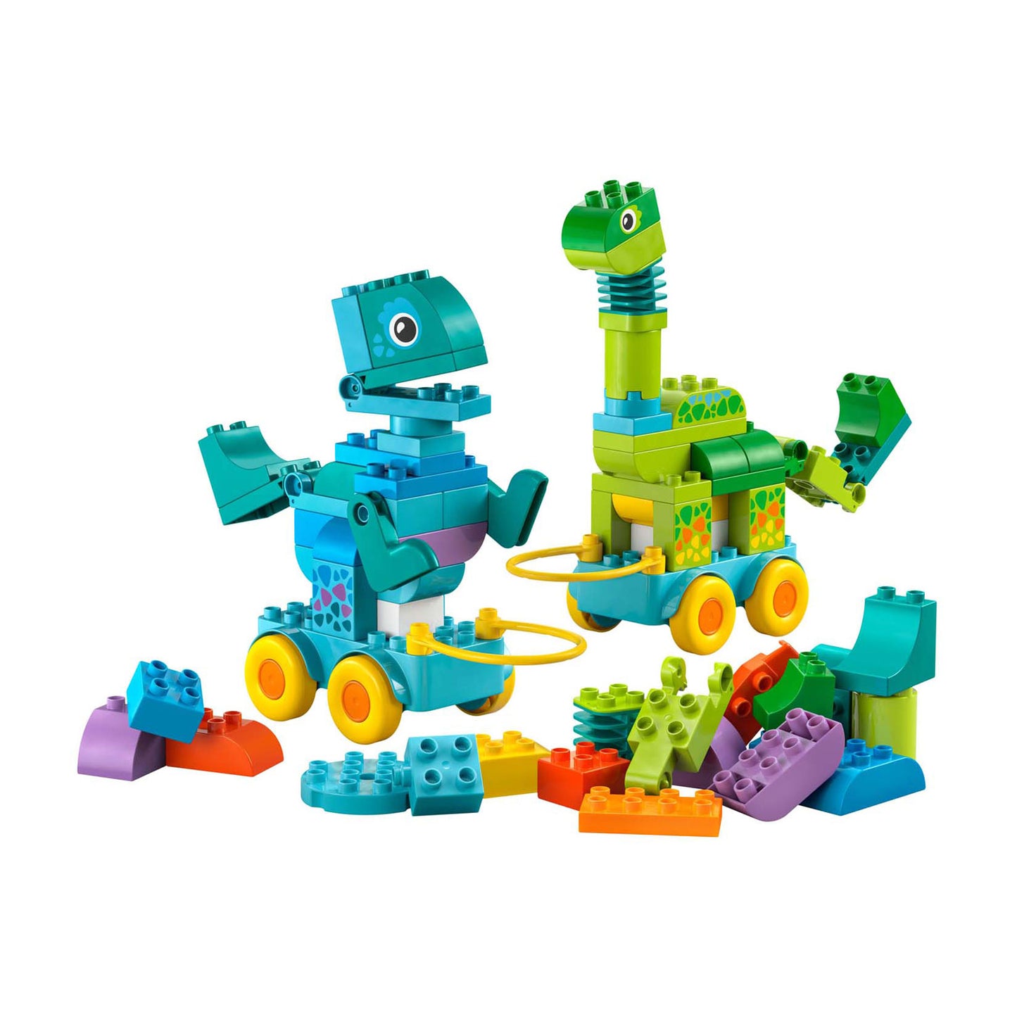 LEGO duplo 10451 3-in-1 dinosaurussen op wielen