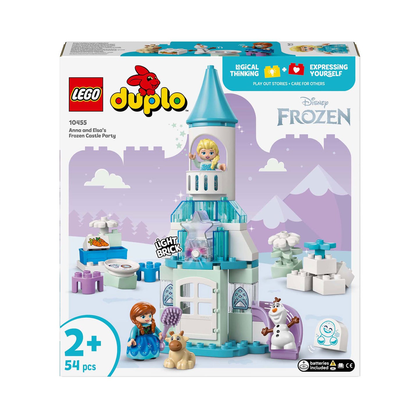 LEGO duplo ǀ disney anna en elsa's frozen kasteelfeest set - 10455