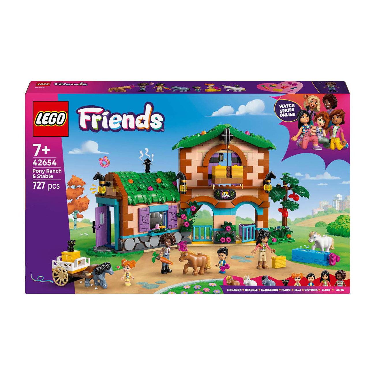 LEGO friends 42654 ponyboerderij en stal