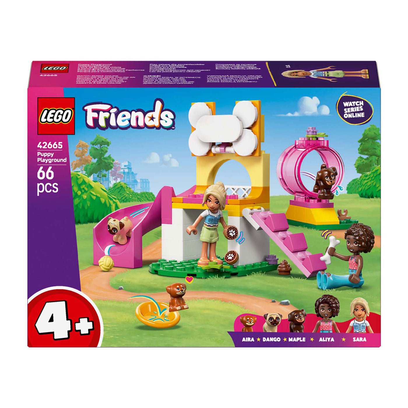 LEGO friends hondenspeeltuin rollenspel bouwpakket - 42665
