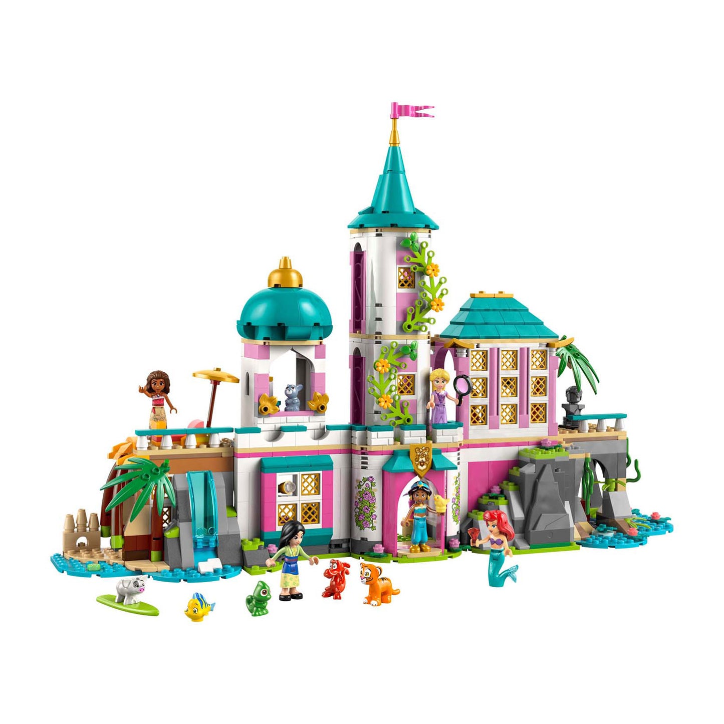 LEGO ® disney prinsessenkasteel en koninklijke huisdieren - 43267