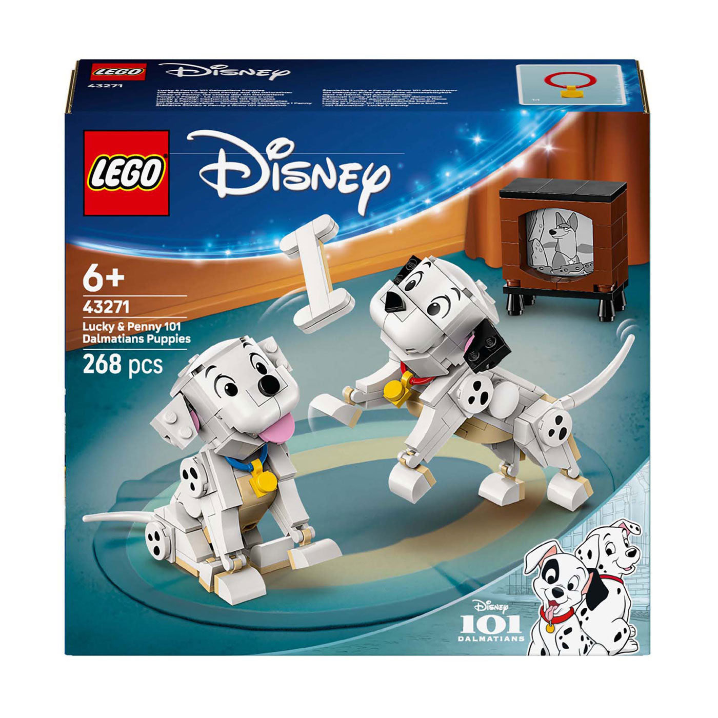 LEGO ® disney lucky en penny uit 101 dalmatiërs - 43271