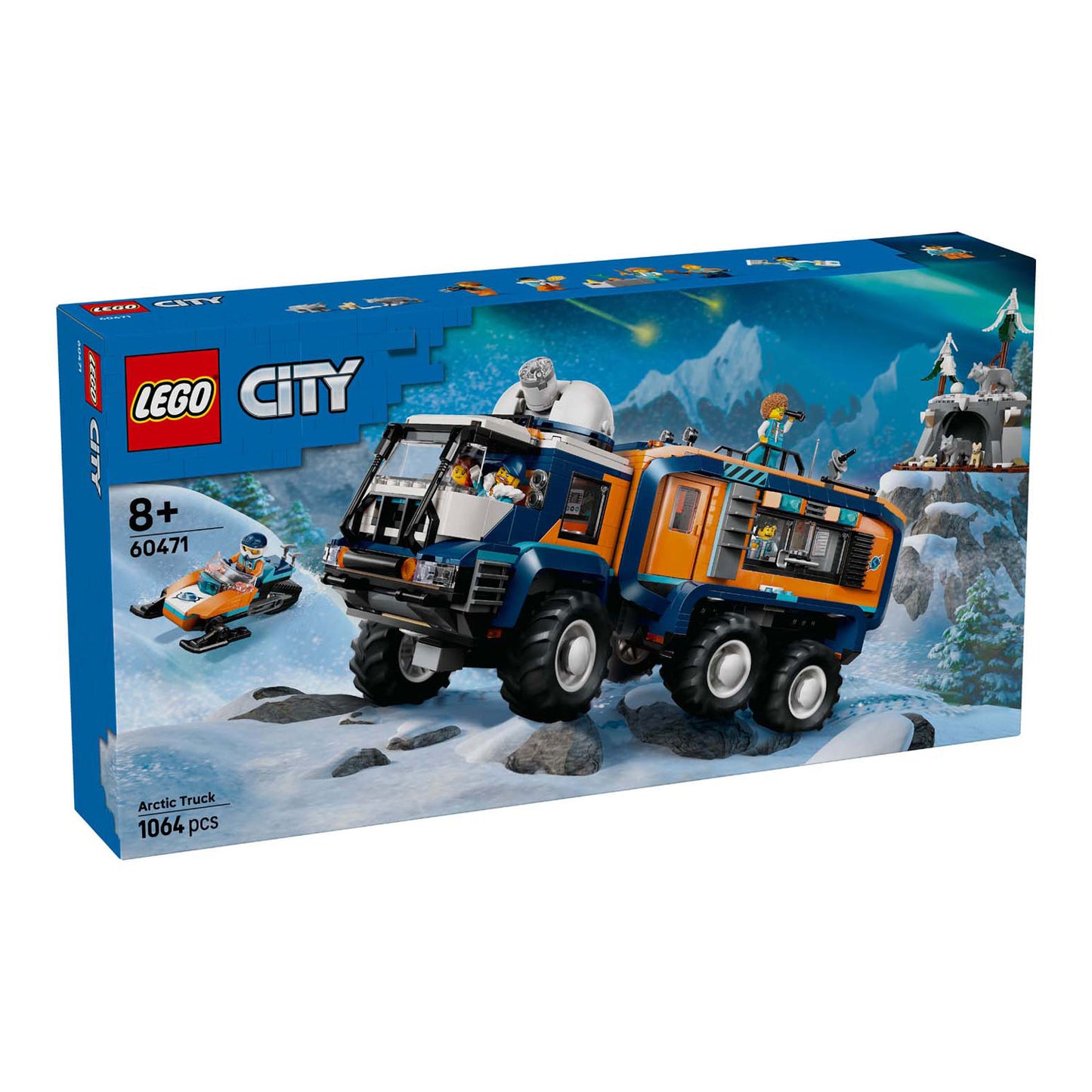 LEGO city 60471 laboratoriumtruck op de noordpool