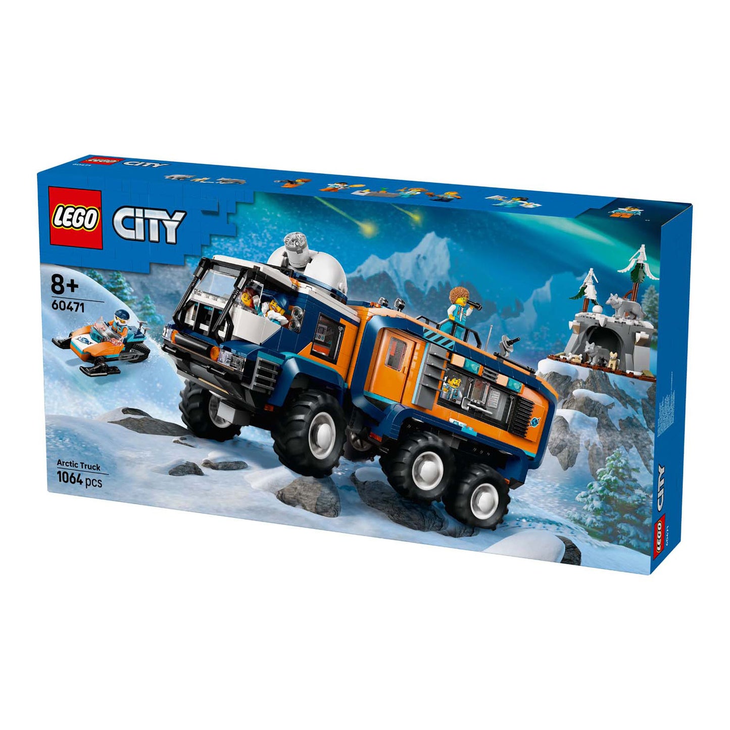 LEGO city 60471 laboratoriumtruck op de noordpool