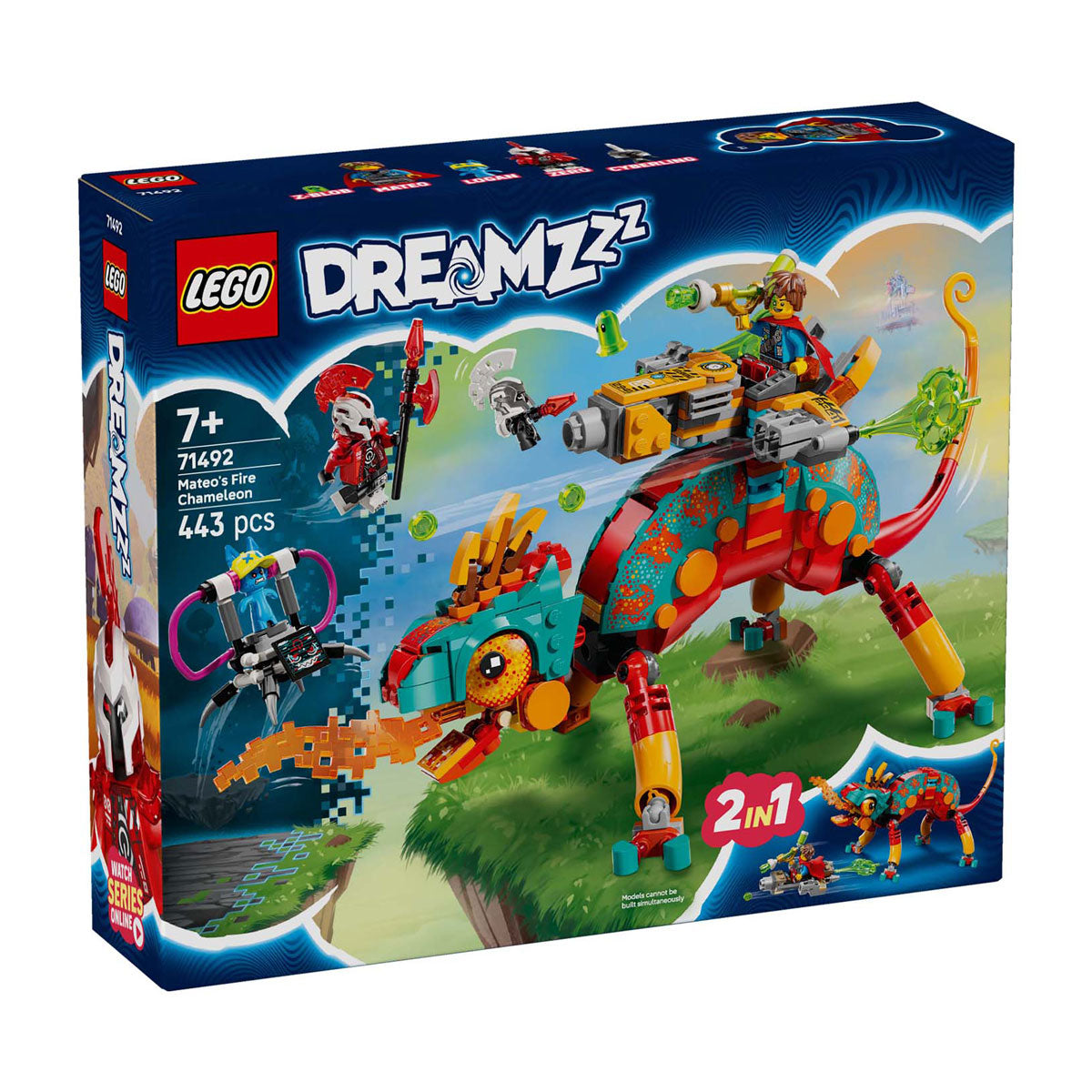 LEGO dreamzzz 71492 mateo's vuurkameleon