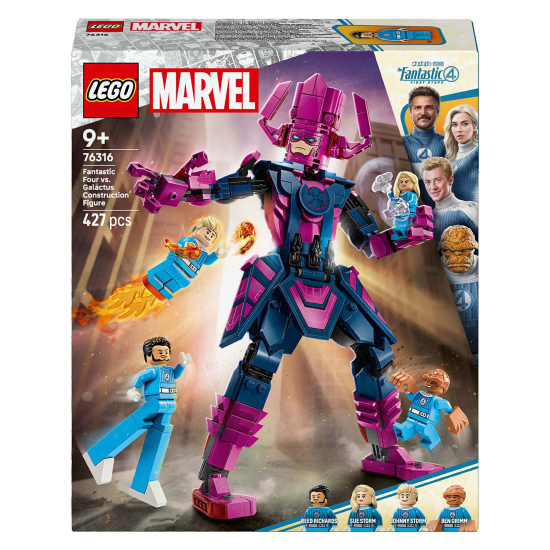 LEGO super heroes marvel 76316 fantastic four vs. galactus bouwfiguur