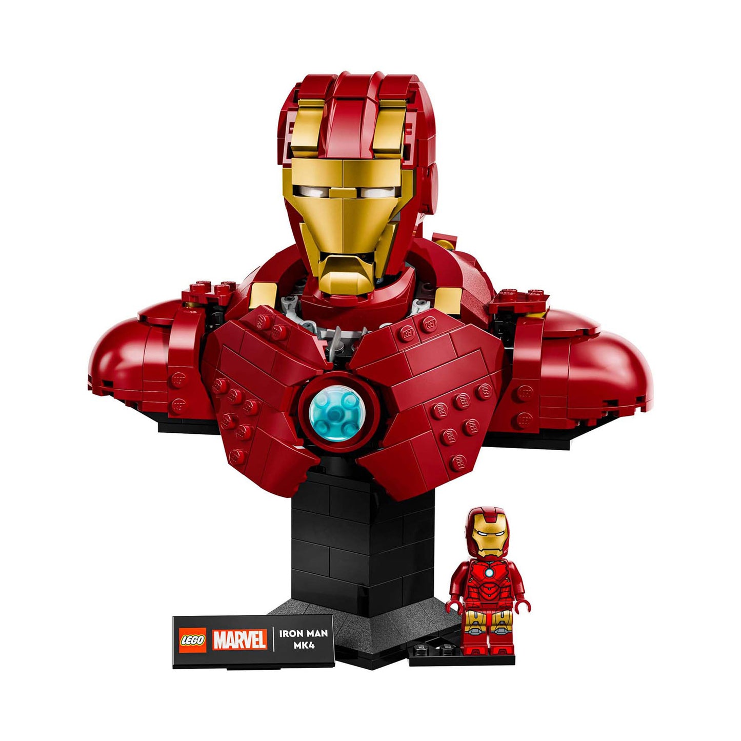LEGO super heroes marvel 76327 iron man mk4 buste