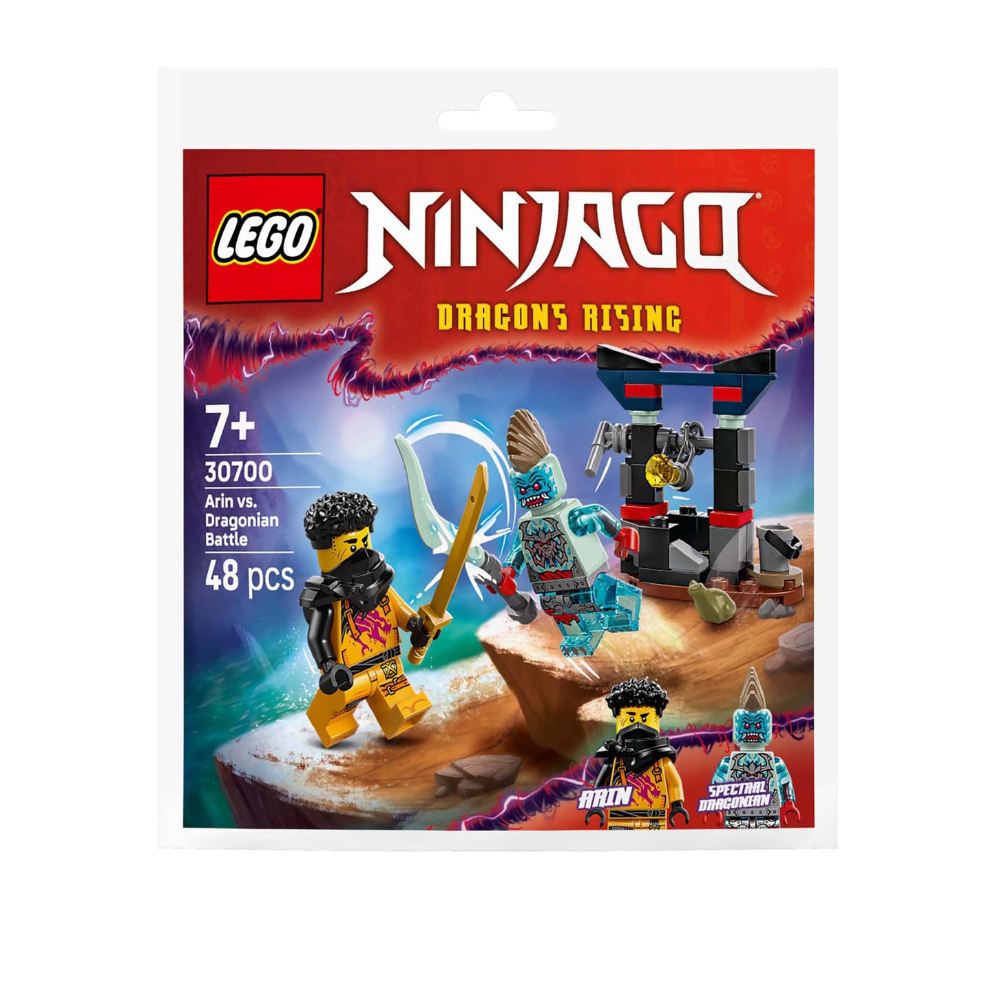 LEGO ninjago 30700 arin vs. draconier