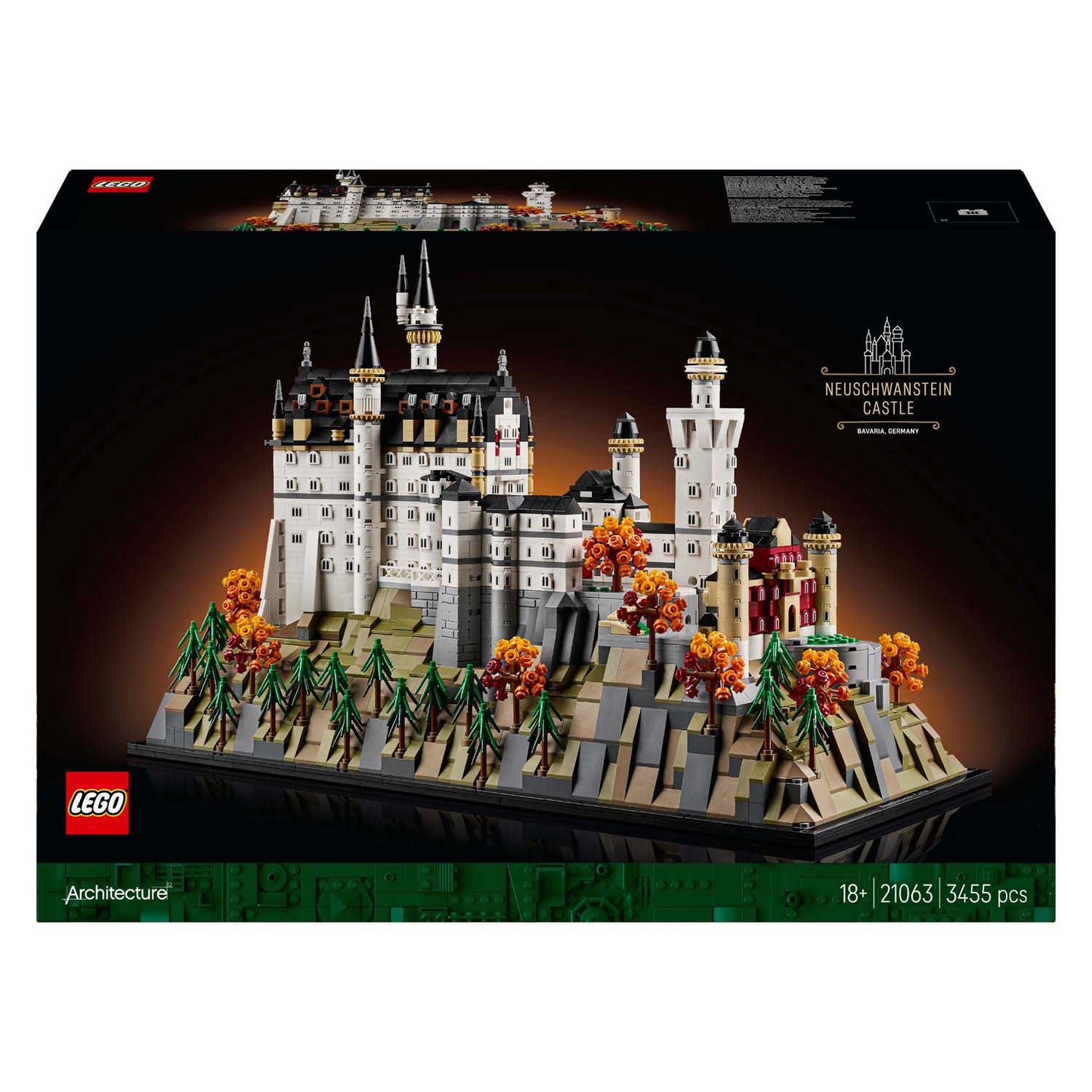 LEGO ® architecture slot neuschwanstein verzamelset - 21063