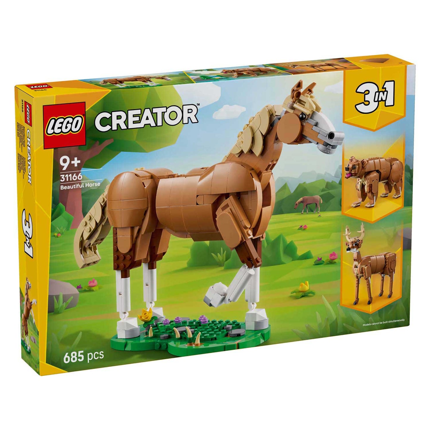 LEGO creator 31166 prachtig paard