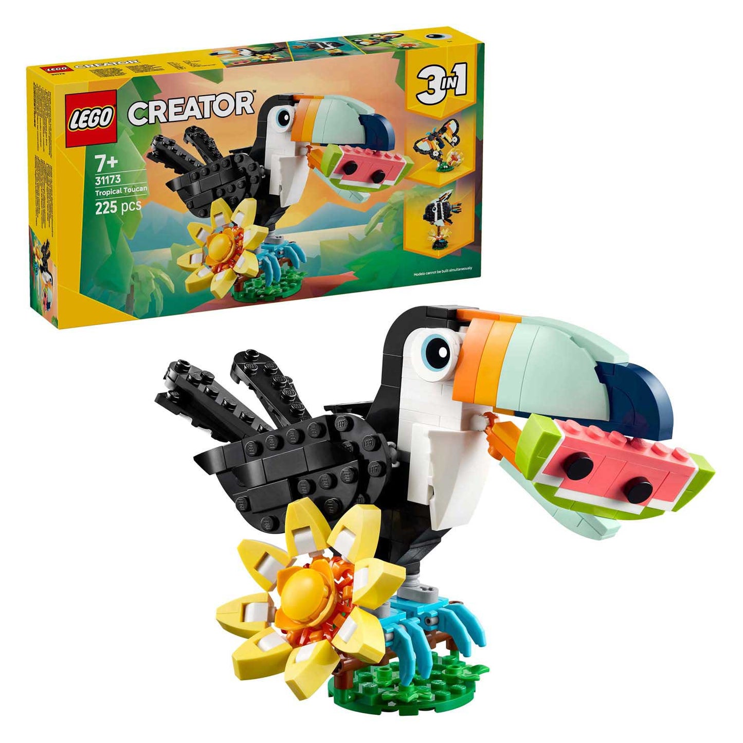 LEGO creator 31173 wilde dieren: tropische toekan