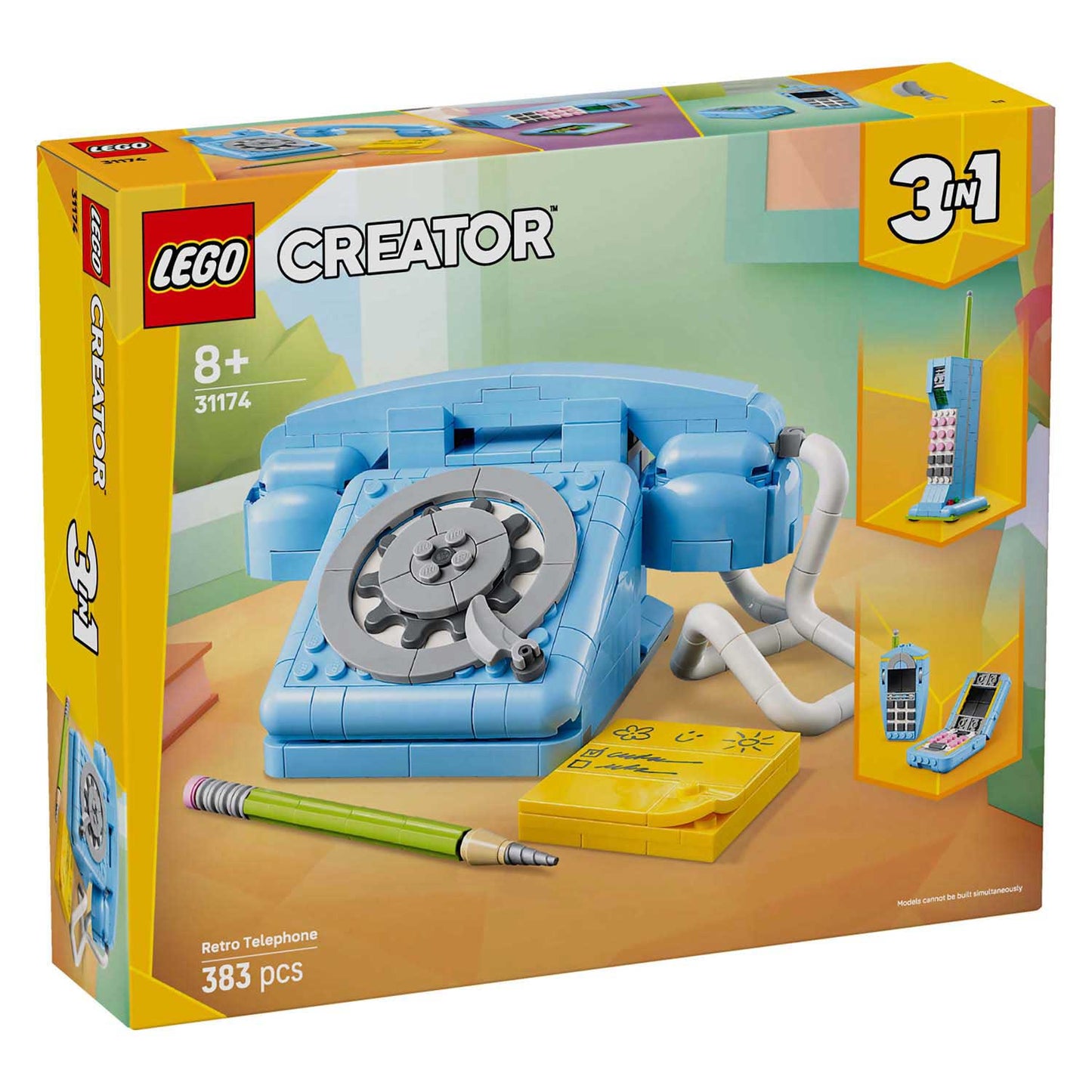 LEGO creator 31174 retro telefoon