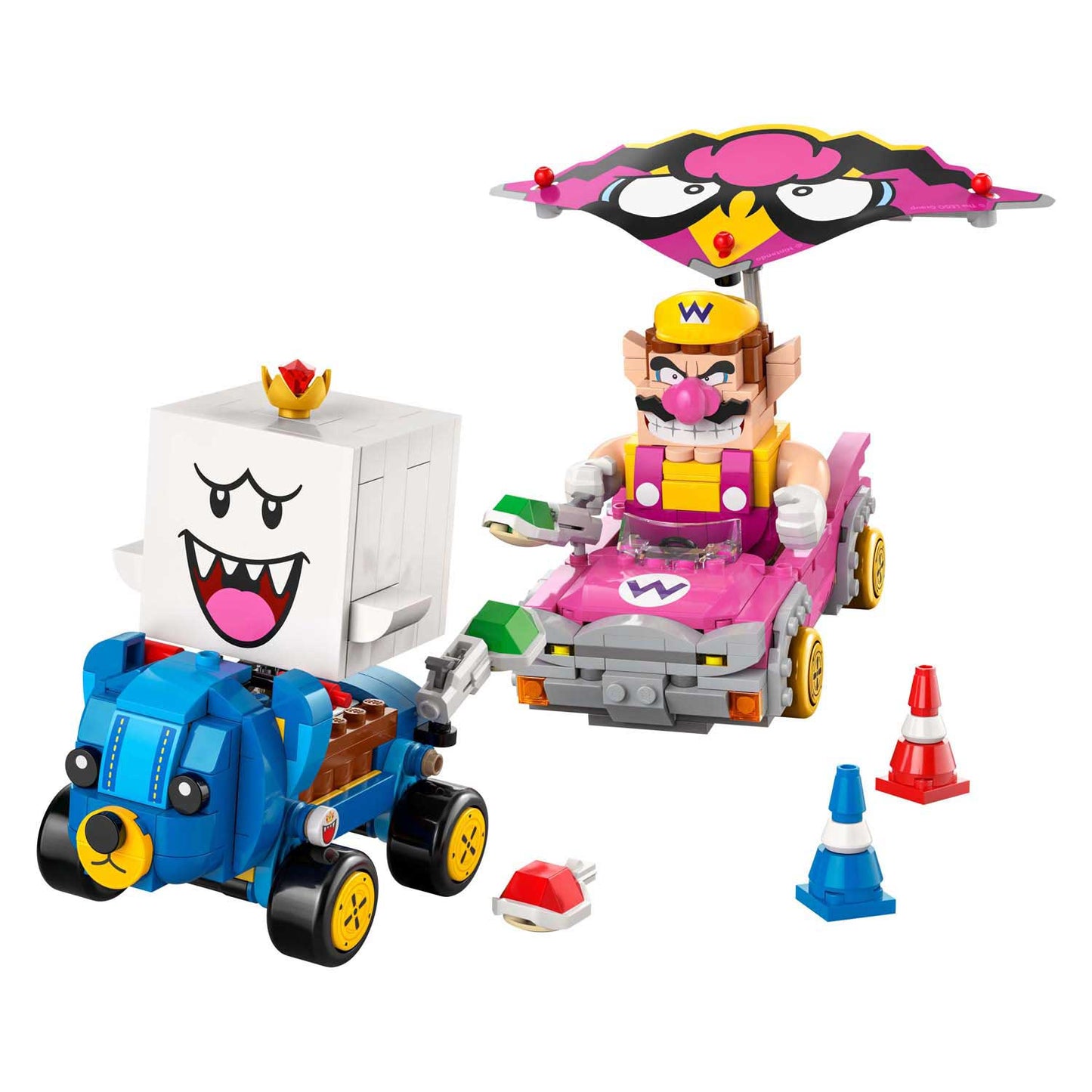 LEGO super mario 72038 wario en king boo
