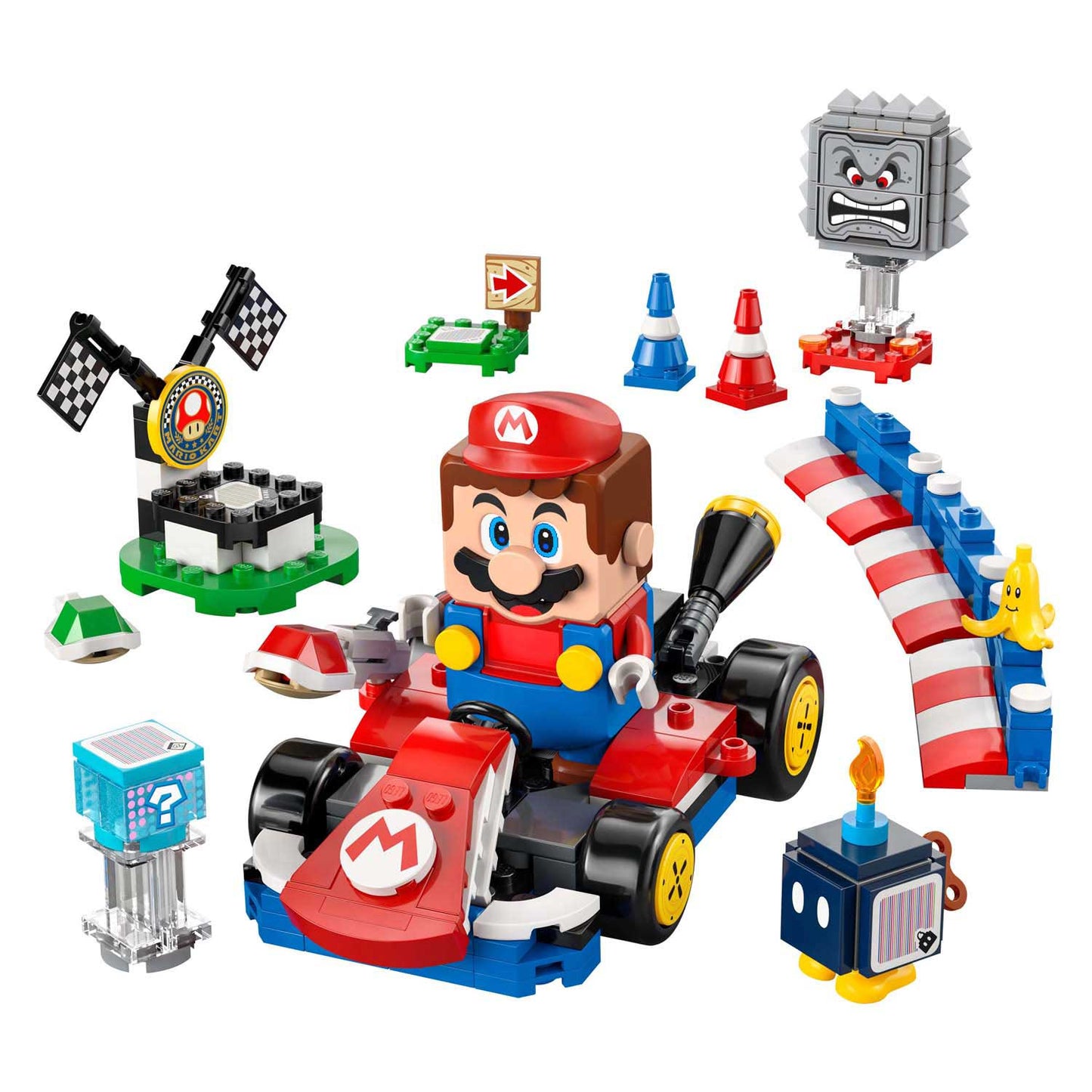 LEGO super mario 72043 mario en standaardkart