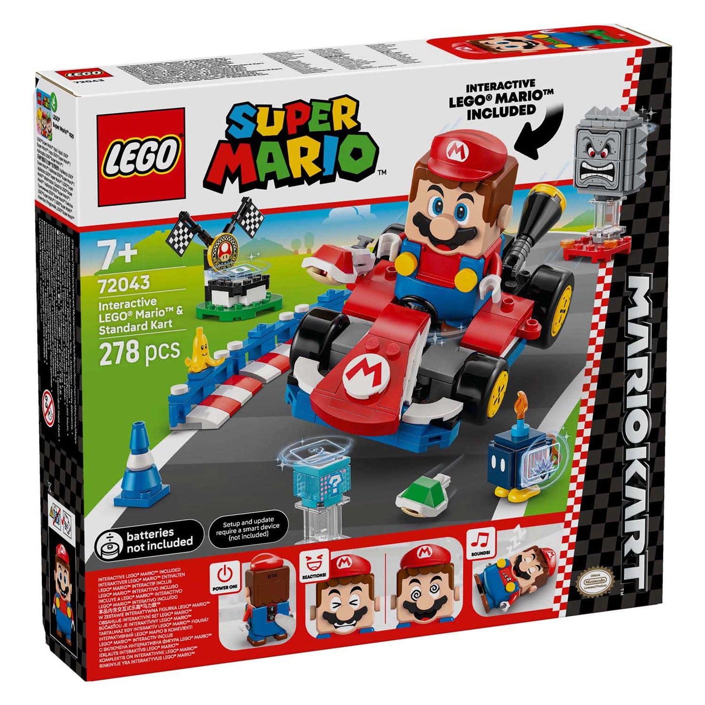 LEGO super mario 72043 mario en standaardkart