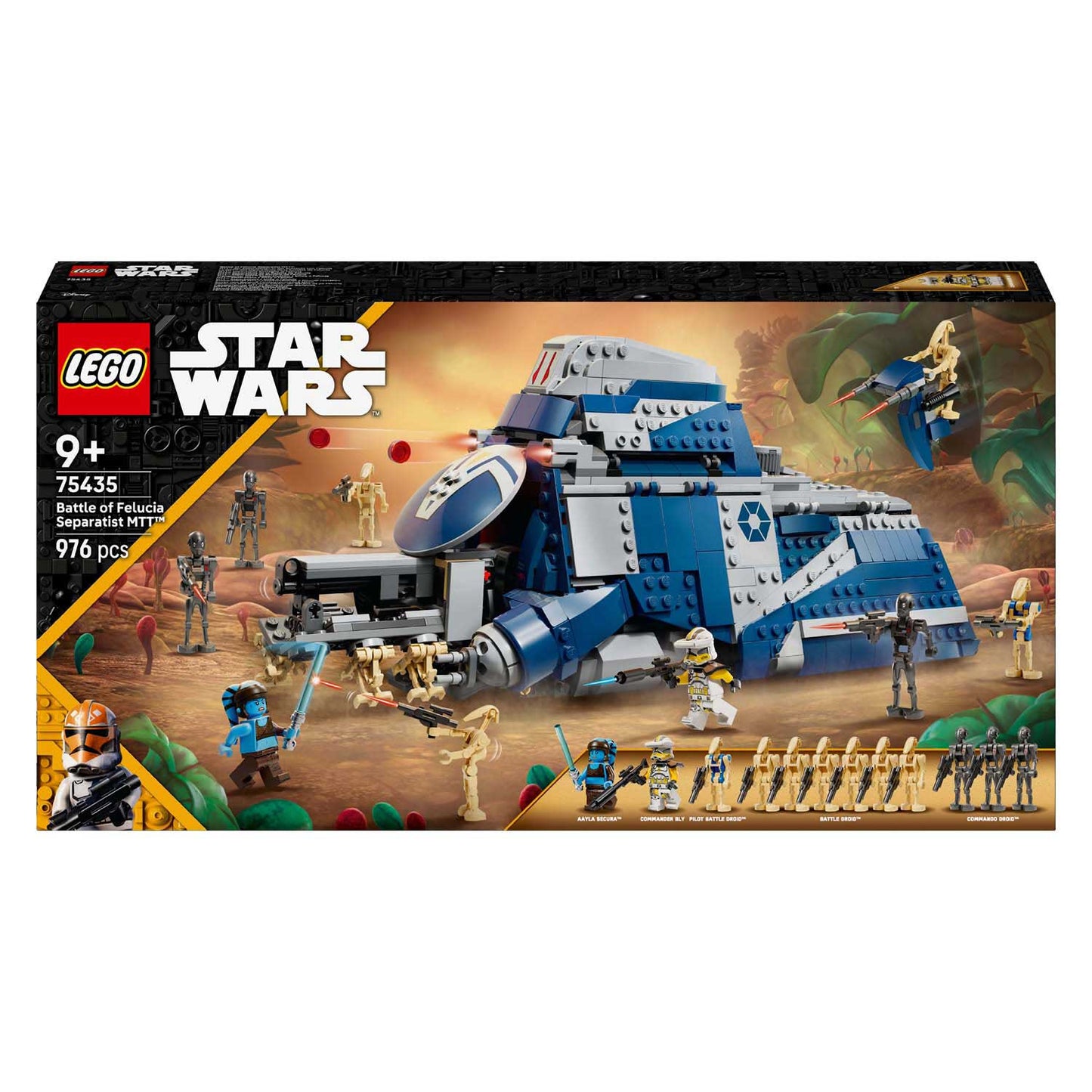 LEGO star wars 75435 slag om felucia separatist mtt