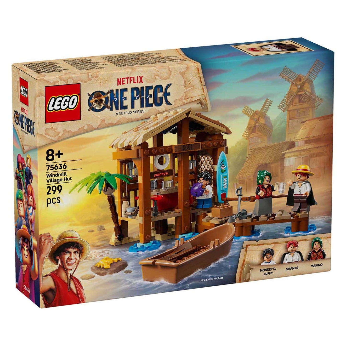 LEGO one piece 75636 hut in windmolendorp
