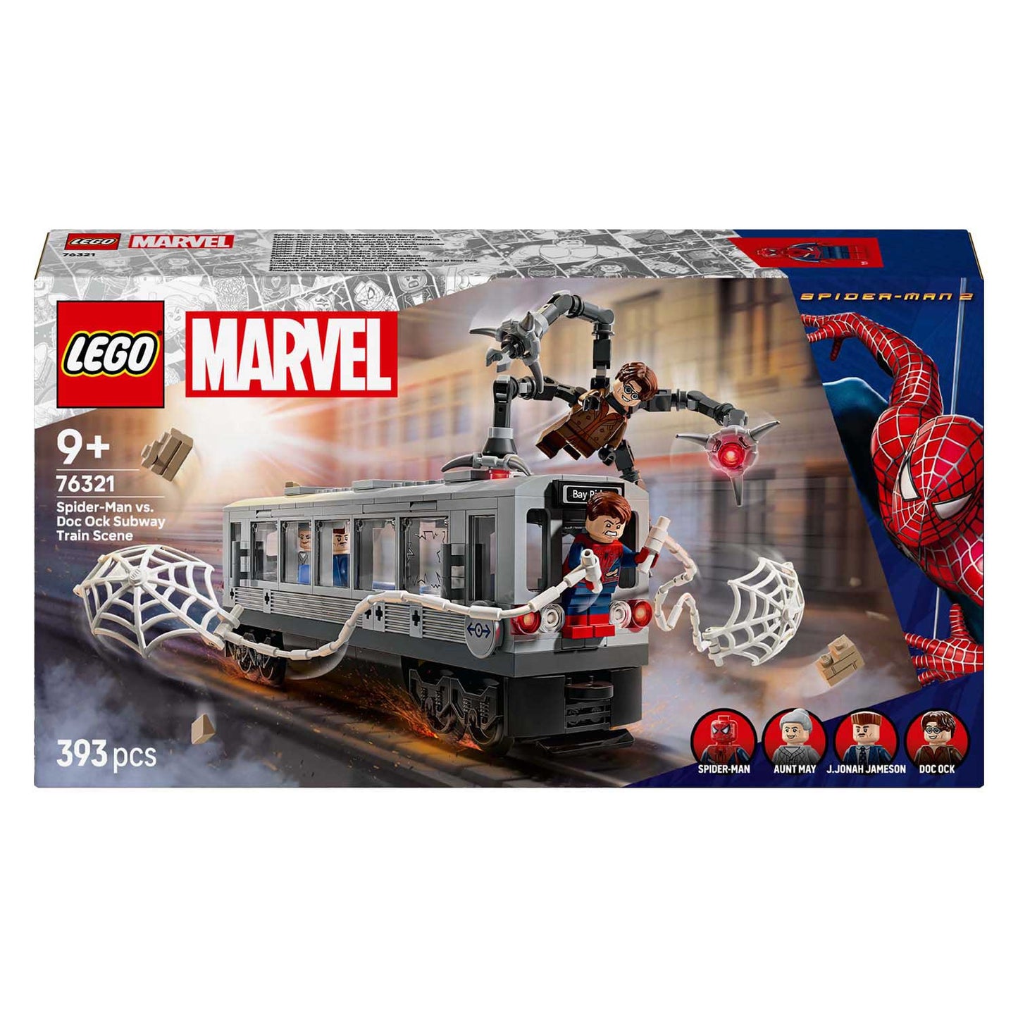 LEGO super heroes marvel 76321 spider-man vs doc ock metroscene