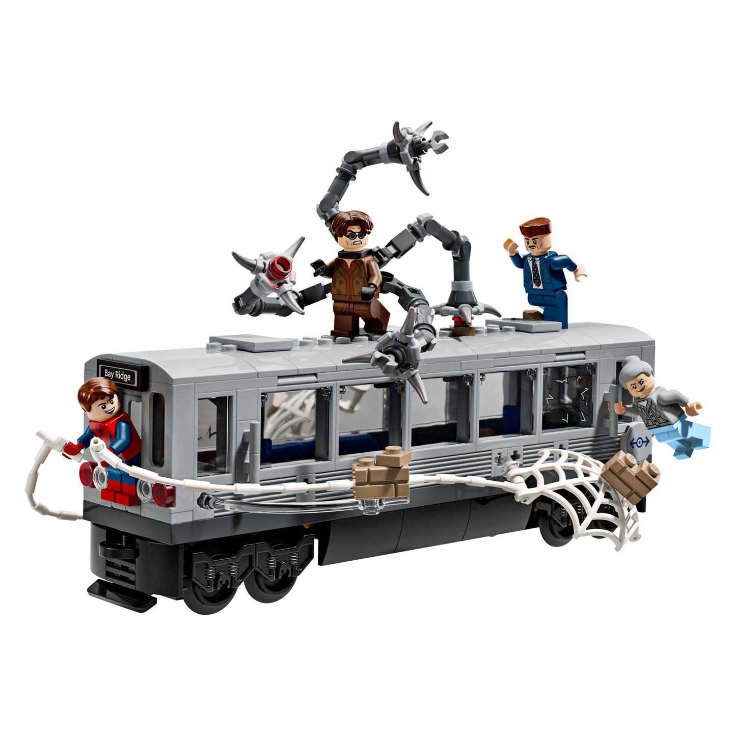 LEGO super heroes marvel 76321 spider-man vs doc ock metroscene