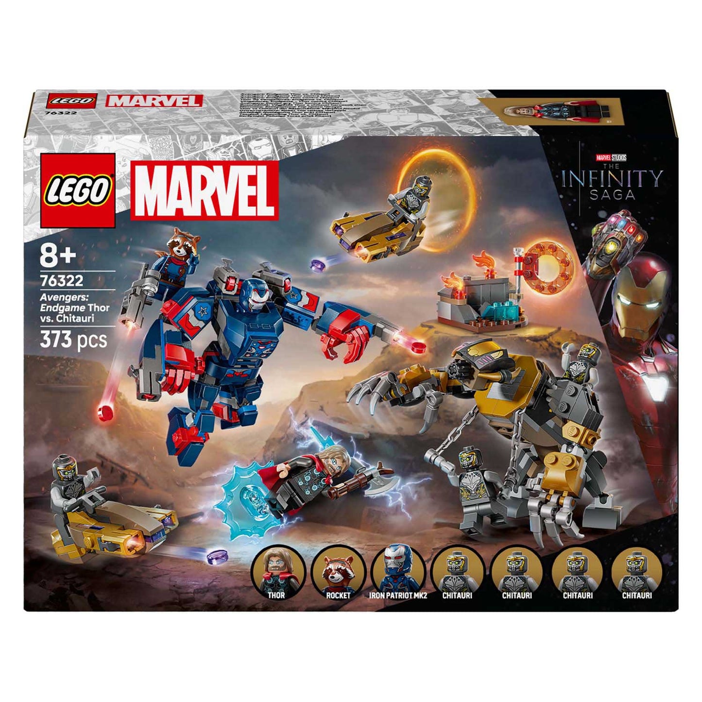 LEGO ® ǀ marvel avengers: endgame thor vs. chitauri - 76322