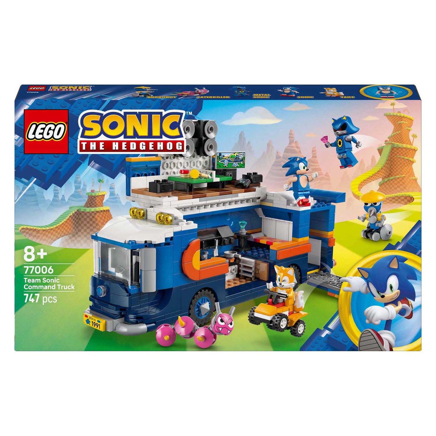 LEGO sonic the hedgehog - team sonic commandotruck constructiespeelgoed (77006)