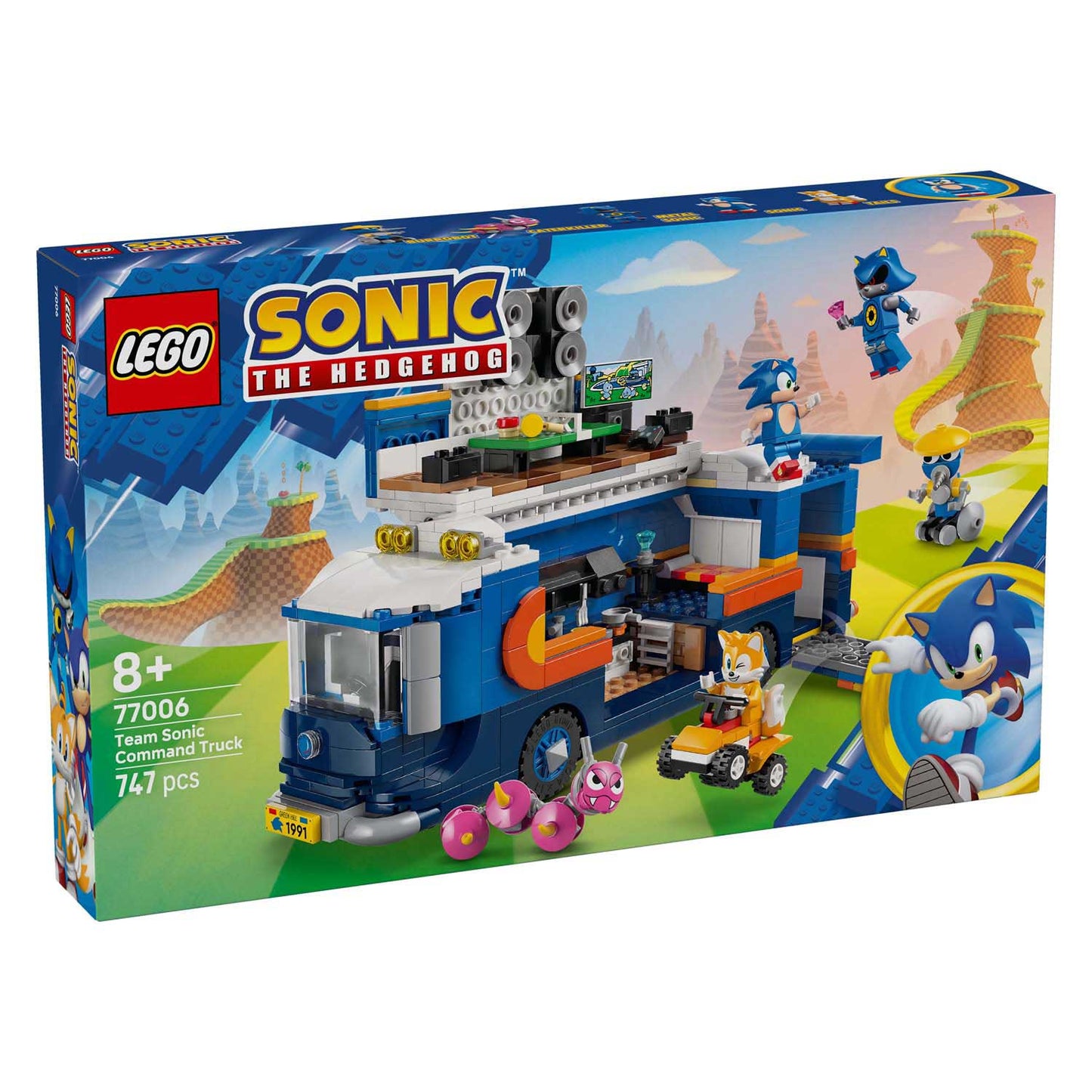 LEGO sonic the hedgehog - team sonic commandotruck constructiespeelgoed (77006)