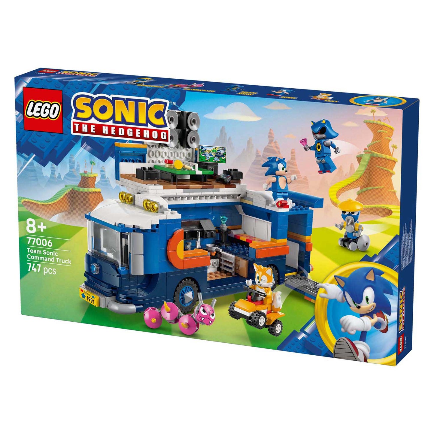 LEGO sonic the hedgehog - team sonic commandotruck constructiespeelgoed (77006)