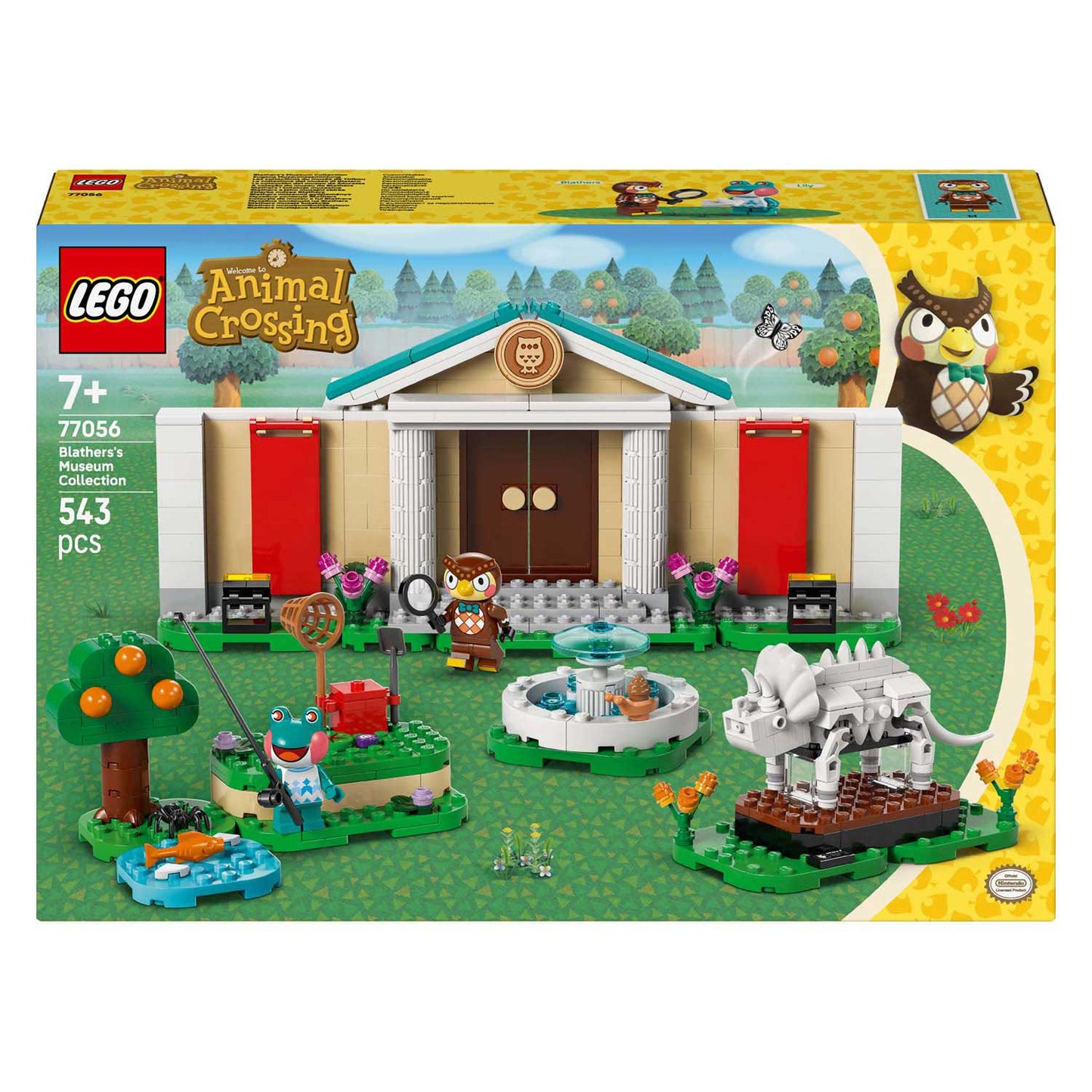 LEGO ® animal crossing™ blathers' museumcollectie - 77056
