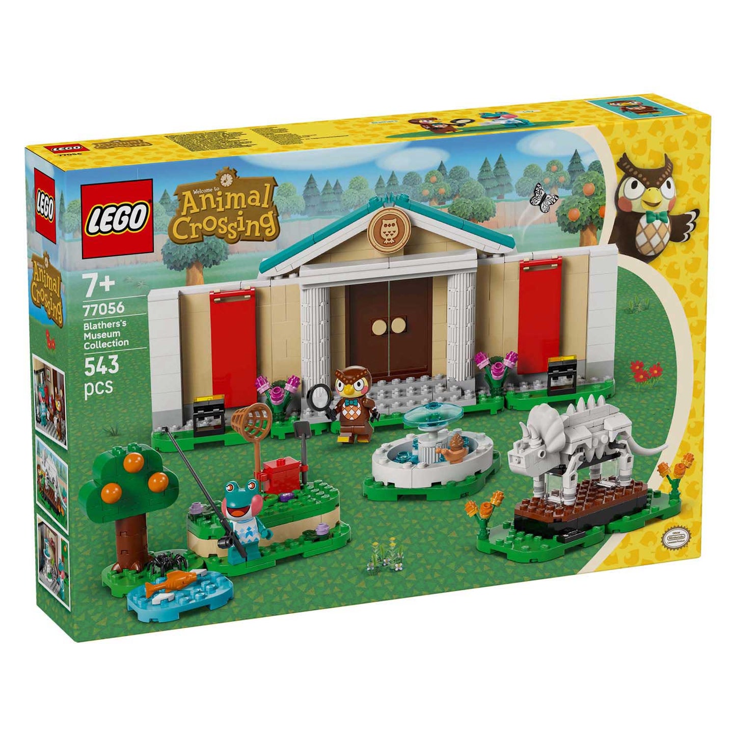 LEGO animal crossing 77056 blathers museumcollectie