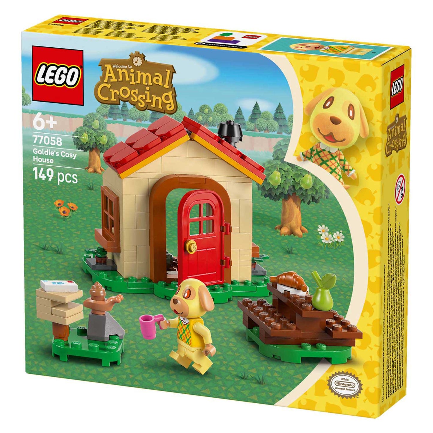 LEGO animal crossing 77058 goldies knusse huisje bouwset