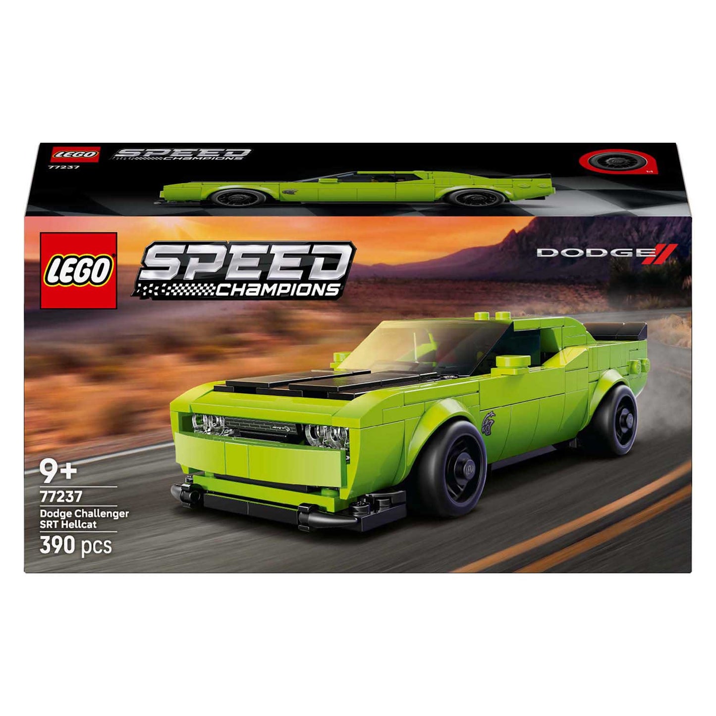 LEGO ® speed champions dodge challenger srt hellcat sportauto - 77237